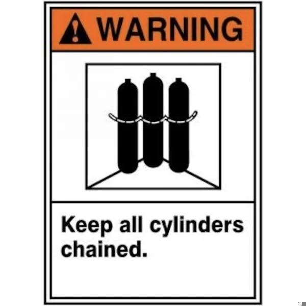 Accuform ANSI WARNING SAFETY SIGN KEEP ALL MRPG303VP MRPG303VP - main